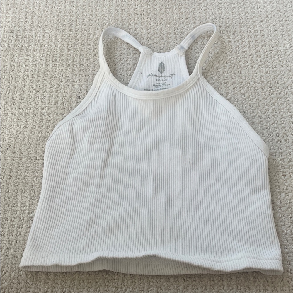 Free people tank white XS/S